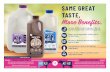 SAME GREAT TASTE, More Benefits. - Braum's€¦ · SAME GREAT TASTE, More Benefits. VS. BRAUM’S A2 DAIRY COWS At Braum’s, we work diligently to bring you milk from specially selected