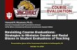 Revisiting Course Evaluations: Strategies to Minimize ......Revisiting Course Evaluations: Strategies to Minimize Gender and Racial ... 58% female, 42% male] ... enhancement of instruction