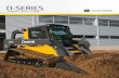 John Deere D-Series Compact Track Loaders · Power rakes Rock buckets Roller levels Rotary cutters Rotary tillers Scrapers (material, manure) Side-discharge buckets Snow blowers Snow