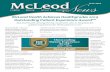 CARING. PEOPLE. QUALITY. INTEGRITY. - McLeod Health...CARING. PEOPLE. QUALITY. INTEGRITY. June 2019 McLeod Health Achieves Healthgrades 2019 Outstanding Patient Experience AwardTM
