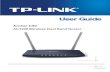 Archer C50 - TP-LinkEU)_V1_UG.pdf · protections, the Archer C50 AC 1200 Wireless Dual Band Router provides complete data privacy . The Archer C50 AC 1200 Wireless Dual Band Router