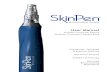 User Manual - SkinPen Microneedling | Fight Facial Acne Scarsskinpen.com/wp-content/uploads/2019/04/SkinPen-User-Manual.pdf · the day of the procedure to prevent the skin from drying