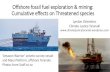 Offshore fossil fuel exploration & mining: Cumulative ... · Offshore fossil fuel exploration & mining: Cumulative effects on Threatened species ZAmazon Warrior seismic survey vessel