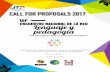 Call for papers - UTPmedia.utp.edu.co/licenciatura-lengua-inglesa/archivos/Call for... · education. In recent years, bilingual education has assumed special importance in Colombia