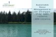 Sustainable Water Management in the Athabasca …...Sustainable Water Management in the Athabasca River Basin Initiative (ARB Initiative) Interim update to Alberta Innovates Water