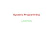 Dynamic Programming in algorithm.pdf · Dynamic Programming: Example • Consider the problem of finding a shortest path between a pair of vertices in an acyclic graph. • An edge