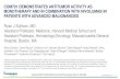 COM701 DEMONSTRATES ANTITUMOR ACTIVITY …...2020/04/27  · COM701 DEMONSTRATES ANTITUMOR ACTIVITY AS MONOTHERAPY AND IN COMBINATION WITH NIVOLUMAB IN PATIENTS WITH ADVANCED MALIGNANCIES