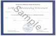 American Meteorological Society - MicrosoftAmerican Meteorological Society Certificate of Outstanding cfiievement is awarded to----- for excellence in atmospheric or related sciences2017