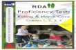 Proficiency Tests S - Riding for the Disabled Association ... · The RDA Proficiency tests form a key part of the wider RDA Education ‘Learning through Horses, Learning for Life’