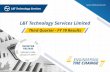 L&T Technology Services Limited · PAGE 5 L&T TECHNOLOGY SERVICES | Q3 FY 19 - QUARTERLY RESULT FINANCIAL PERFORMANCE Q3FY18 Q2FY19 Q3FY19 QoQ YoY Revenue 9,691 12,661 13,169 4.0%
