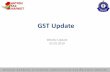 GST Update - CAclubindia · •furnish details of challan in FORM GST ITC-04; •file an application for amendment or cancellation of enrolment under rule 58; and •file an intimation