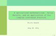A specialized mathematician: Julius Hurwitz, and an application …oswald/julius.pdf · 2016-05-24 · Return to continued fractions. An application from a modern point of view. In