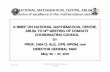 e National Mathematical Centre (NMC), Nigeria · • The National Mathematical Centre, Abuja came into being on January 1, 1988 as an Inter‐University Centre for Mathematical Sciences;