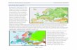 European Sub-regionsGEO 121: World Regional Geography Learning Unit 2: Handout Page 1 of 16 European Sub-regions Geographers divide Europe into four different sub-regions. These regions