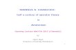 MARINUS A. KAASHOEK: half a century of operator theory in ... · Exponentially dichotomous operators and applications OT 182, 2008 Applications: Wiener-Hopf factorization and Riccati