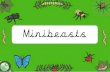 Minibeasts - smallberrygreen.com€¦ · Minibeasts Minibeasts Ant mud A butterfly can fly. Name: _____ Name: _____ Tuesday Guess the minibeast 1. I like to fly from flower to flower.