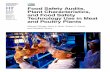 Food Safety Audits, Plant Characteristics, and Food Safety … · 2017-05-05 · ii Food Safety Audits, Plant Characteristics, and Food Safety Technology Use in Meat and Poultry Plants