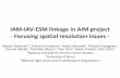 IAM-IAV-ESM linkage in AIM project - Focusing spatial resolution issues · 2018-02-06 · IAM-IAV-ESM linkage in AIM project - Focusing spatial resolution issues - Kiyoshi Takahashi