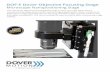 Microscope Nanopositioning Stage - Dover Motion€¦ · DOF-5 Dover Objective Focusing Stage Microscope Nanopositioning Stage The new Dover Objective Focusing (DOF) stage is a low-cost,