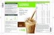 Healthy meal - Herbalife€¦ · product within a balanced and varied diet, as part of a healthy, active lifestyle. Check out myherbalifeshake.com for additional shake recipes and