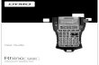RHINO 5200 User Guide - labelcity.com...Clear Key The key clears all current text settings and format, returning the display to the General label type. Cutter Button The Cut button
