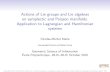 Actions of Lie groups and Lie algebras on …marle.perso.math.cnrs.fr/diaporamas/MarleGSI15handout.pdfActions of Lie groups and Lie algebras on symplectic and Poisson manifolds. Application