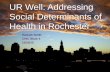 UR Well: Addressing Social Determinants of Health in Rochester€¦ · UR Well: Addressing Social Determinants of Health in Rochester Hannah Smith CHIC Block 4 11/16/15 Introduction