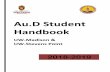 Au.D Student Handbook · Au.D. Student Handbook 2018-2019 3 Introduction Welcome to the joint Au.D. Program between UW-Madison and UW-Stevens Point! It is a pleasure for us to provide