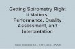 Getting Spirometry Right It Matters! Performance, Quality Assessment, and Interpretationaction.lung.org/site/DocServer/14110_Blonshine.pdf · Getting Spirometry Right It Matters!