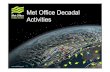 Met Office Decadal Activities Met Office Decadal Activities . Skilful predictions of NAO! â€¢ Skill