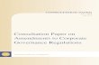 Consultation on Amendments to Corporate Governance Regulations€¦ · Regulations and Guidelines (18 March 2010), Consultation paper on Corporate Governance for Insurers (22 February