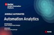 Automation Analytics - Ansible Automates Slide Decks/Ansib… · Automation Analytics Enabling an Automation Center of Excellence View information about automation health, usage and