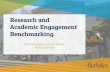 Research and Academic Engagement Benchmarkingtechnology.berkeley.edu/.../rae_benchmarking_04-20... · Research & Academic Engagement (RAE) Benchmarking Benchmarking work overview