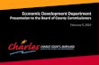 Economic Development Department - BoardDocs...Lead Generation Minority Business Enterprise (MBE) Program Small & Local Business Enterprise (SLBE) Program ... –Build community capacity