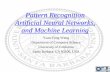 Pattern Recognition Artificial Neural Networks, and Machine Learning - Computer Scienceyfwang/courses/cs290i_prann/... · 2018-01-11 · Pattern Recognition Artificial Neural Networks,