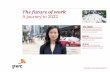 The future of work: A journey to 2022 - PwC · 2015-06-03 · The future of work – A journey to 2022 7 Competing forces What cuts across these developments are the push and pull