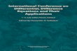International Conference on Differential, Difference ...downloads.hindawi.com/books/9789775945143.pdf · The International Conference on Differential, Difference Equations and Their