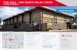 FOR SALE - 1325 NORTH MELBA COURT · 2017-08-07 · • Solar System: Output to be determined • Loading: Grade Level • Warehouse: Evap & Insulated • Parking: 1.7/1000 (12 Covered)