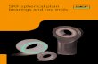 SKF spherical plain bearings and rod ends · Selection of bearing type ..... 27 Selection of bearing size ..... 38 Friction ..... 69 Design of bearing arrangements ..... 70 Lubrication