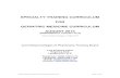 SPECIALTY TRAINING CURRICULUM FOR GERIATRIC MEDICINE CURRICULUM … · 2018-02-14 · Geriatric Medicine August 2010 (Amendments Aug 2013) Page 3 of 120 1 Introduction Geriatric medicine