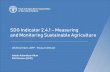 SDG Indicator 2.4.1 Measuring and Monitoring Sustainable ... · sub-indicator (3 Economic, 3 social and 5 environment) 6) Developing the criteria to assess sustainability performance