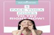 5 FACE YOGA POSES TO TRY RIGHT NOW!€¦ · Try these now and in less than five minutes you will have an all-over glow! Hi! I’m Fumiko Takatsu, best-selling author and internationally