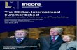 The Clinton International Summer School - INCORE · 2016-04-25 · The Clinton International Summer School Social Innovation, Technology and Peacebuilding International Conﬂict