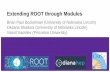 Extending ROOT through Modules · 2018-11-22 · Motivation for ROOT Package Manager (PM) Better layering: introducing a module layer, that allow ROOT to scale as a project. Better