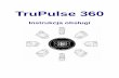 Instrukcja TruPulse 360 dvdalmierze.pl/img/product_media/3001-4000/Instrukcja_Tru... · 2016-05-13 · W trybie pomiaru nachylenia laser nie jest aktywowany. Kompas TruPulse 360 wykorzystuje