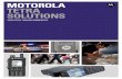 MOTOROLA TETRA SOLUTIONS - C3...MOTOROLA TETRA SOLUTIONS PAGE 3 THE MOTOROLA SOLUTION A UNIFIED MISSION CRITICAL OPERATING ENVIRONMENT Broadband and mobile radio networks aren’t
