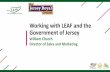 Working with LEAF and the Government of JerseyField maps are all accessible via tablets and smart phones Crop can be selected for packing aided by live intake data assessments, ensuring