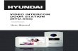 VIDEO INTERCOM DOOR STATION (HYU-558) - Hyundai · Video Intercom Door Station·User Manual 1 1 Overview 1.1 Introduction The door station (V series) can realize functions such as