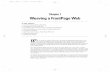 Chapter 1 Weaving a FrontPage Web - Wileyclick the Page button.) Title bar Menu bar Standard toolbar Formatting toolbar Status bar Main window Scroll bars Views bar Figure 1-1: How