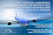 REQUEST FOR PROPOSAL (RFP) PASSENGER AND PARKER … · REQUEST FOR PROPOSAL (RFP) PASSENGER AND PARKER RESEARCH AND ANALYTICS SERVICES RFP NO. H37-RAS-2017-006 Andre’ Morrow, .P.M.,